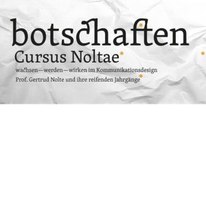 Nolte_botschaften Cursus Noltae_SS 2020