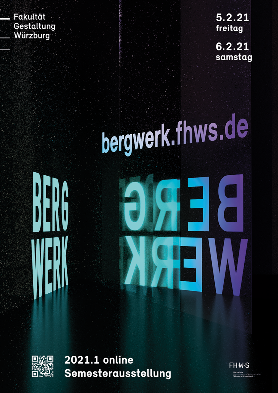 Plakat des Bergwerks 2021 zum Wintersemester 2020/21