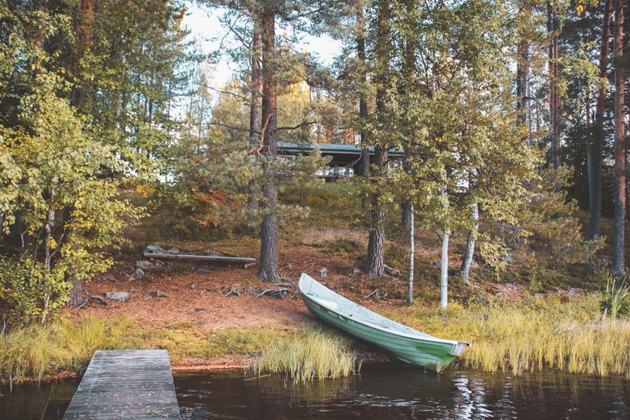 Landschaft in Finnland