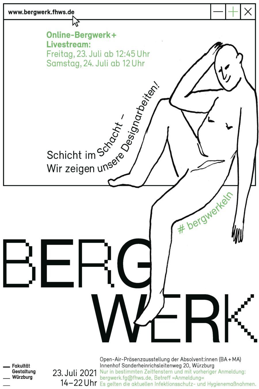 Plakat für das Bergwerk 2021.2