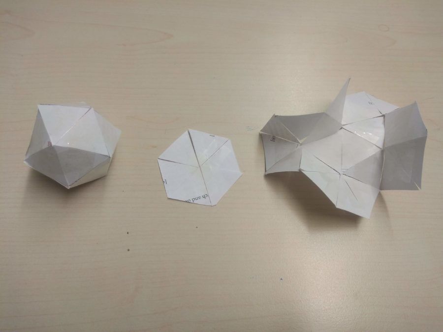 Erste Papier Prototypen