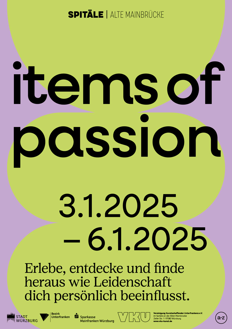 Ausstellung items of passion von Agnes Zurwesten im SPITÄLE zwischen dem 3. und 6. Januar 2025