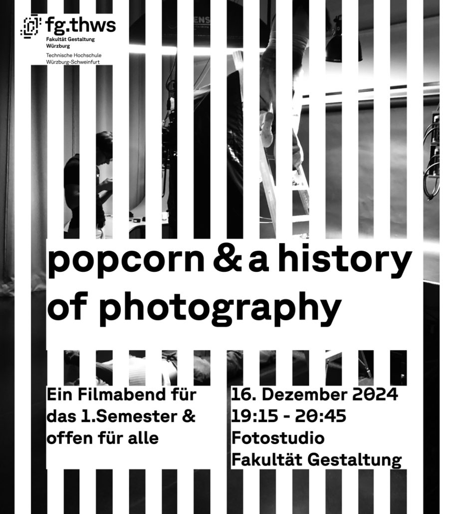 Veranstaltung Popcorn und Geschichte der Fotografie