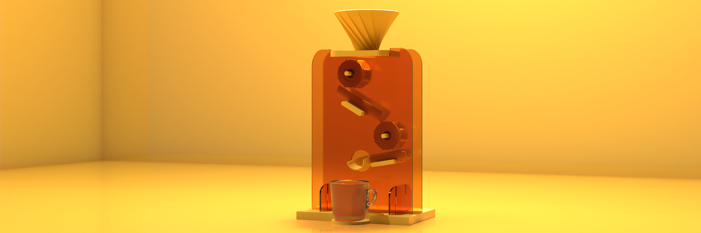 SLOMA Kaffeemaschine Banner