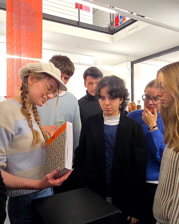 Ausstellung der Erstsemester "kleine typoschau"