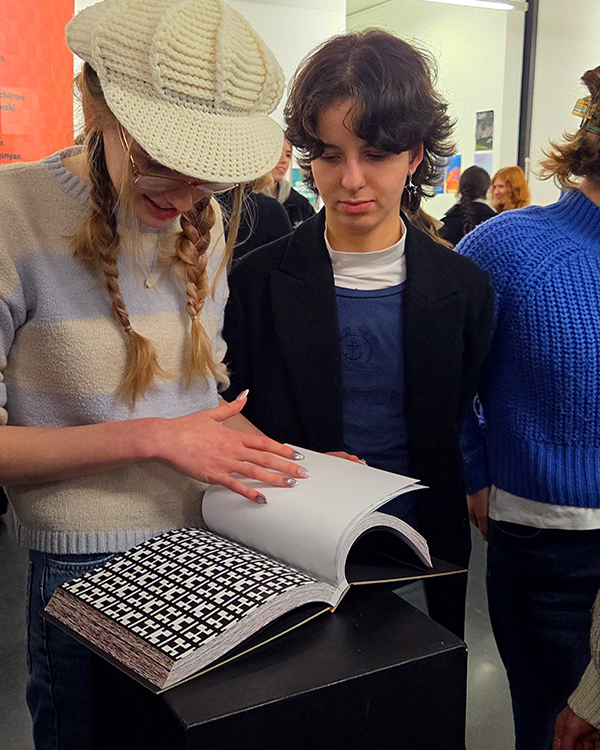 Ausstellung der Erstsemester "kleine typoschau"