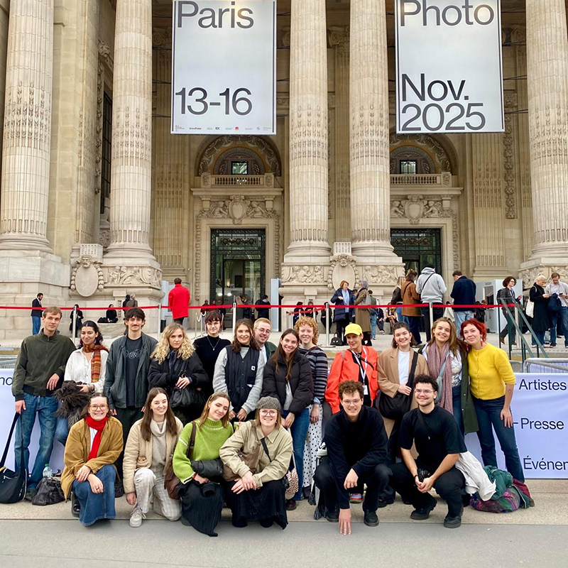 Exkursion Paris Photo Fakultät Gestaltung Würzburg November 2025