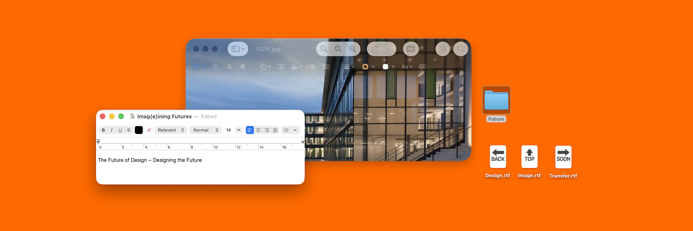 Tagungsbanner Imag(e)ining Futures
