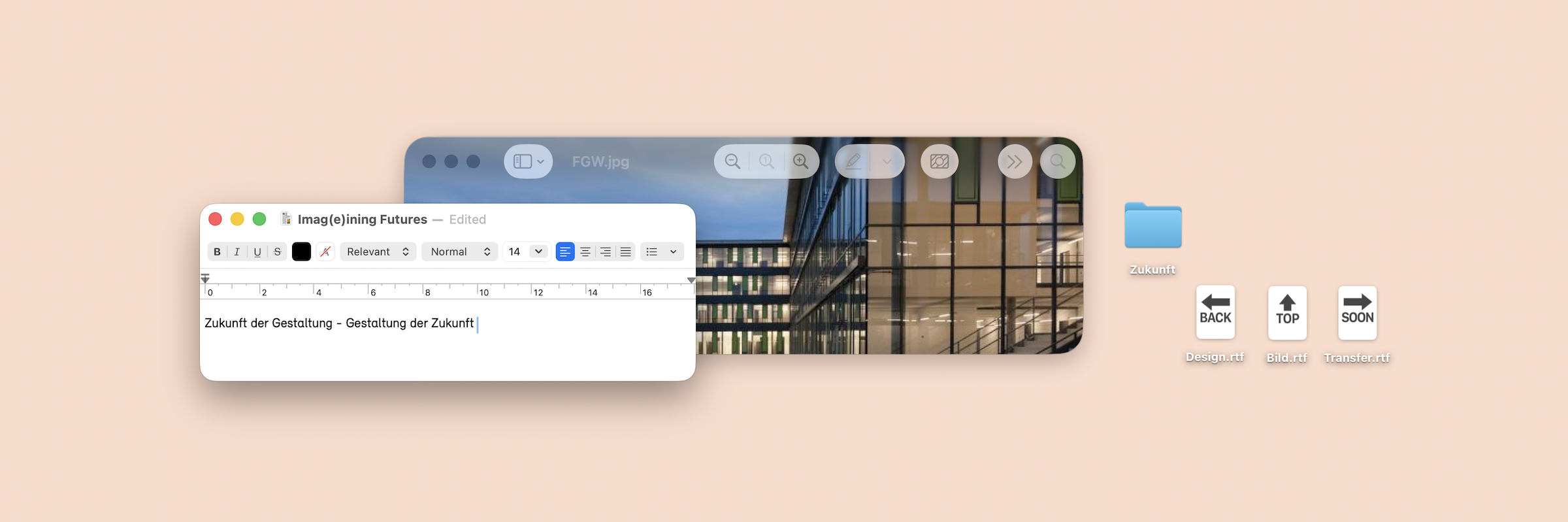 Tagungsbanner Imag(e)ining Futures