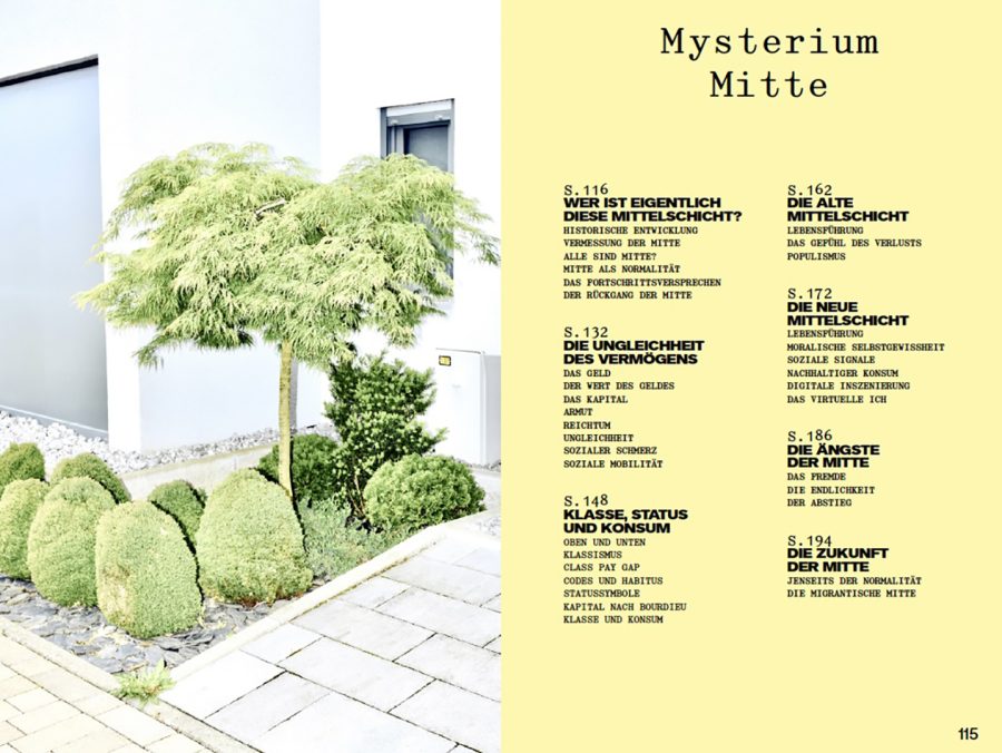 Buch über die Mittelschicht