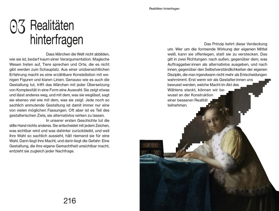 design ein märchen buchseiten