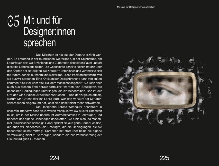 design ein märchen buchseiten